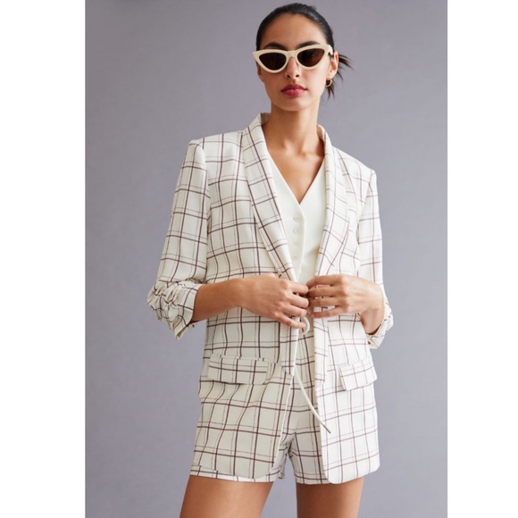 NWT Mare Mare X Anthropologie Blazer Short Set - Picture 1 of 4